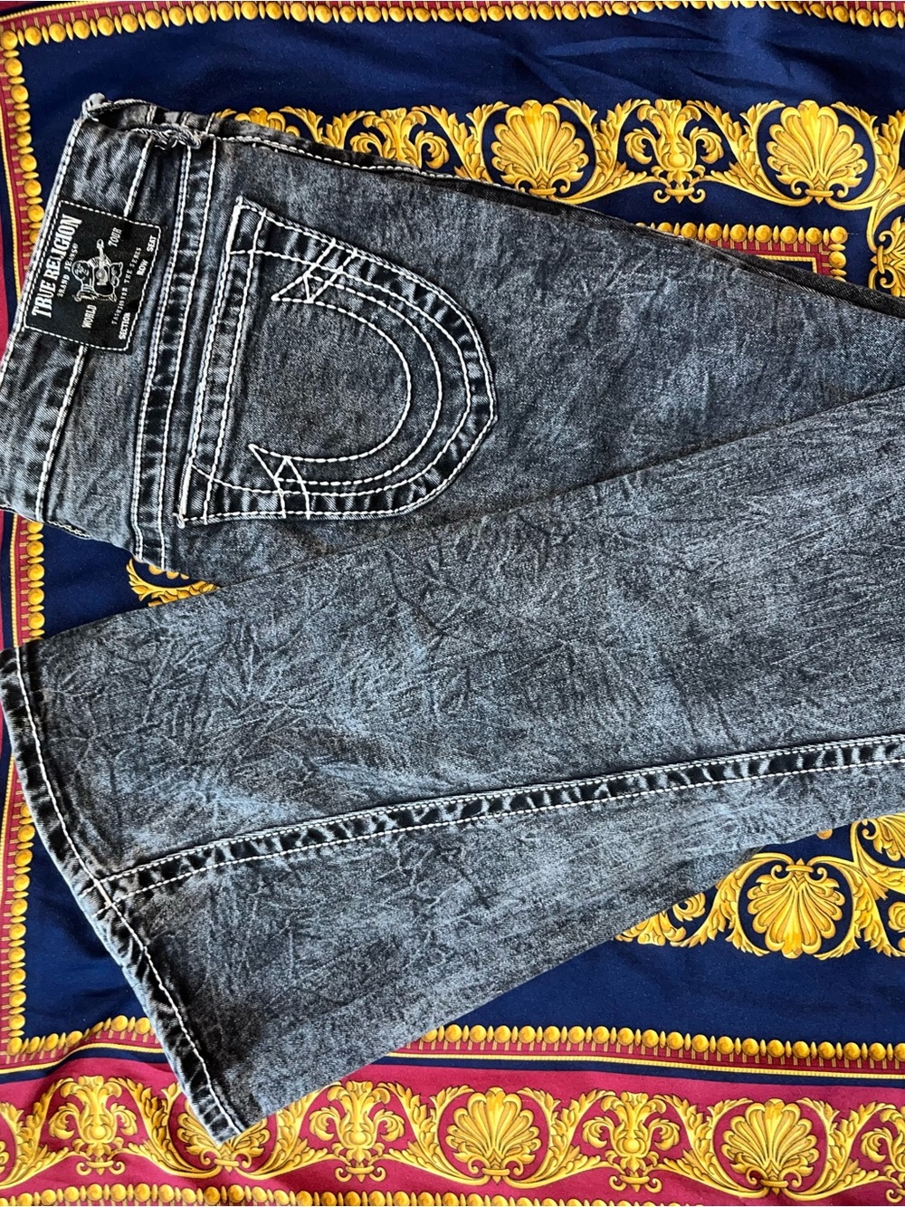 Y2K Black Low Rise Flair Jeans